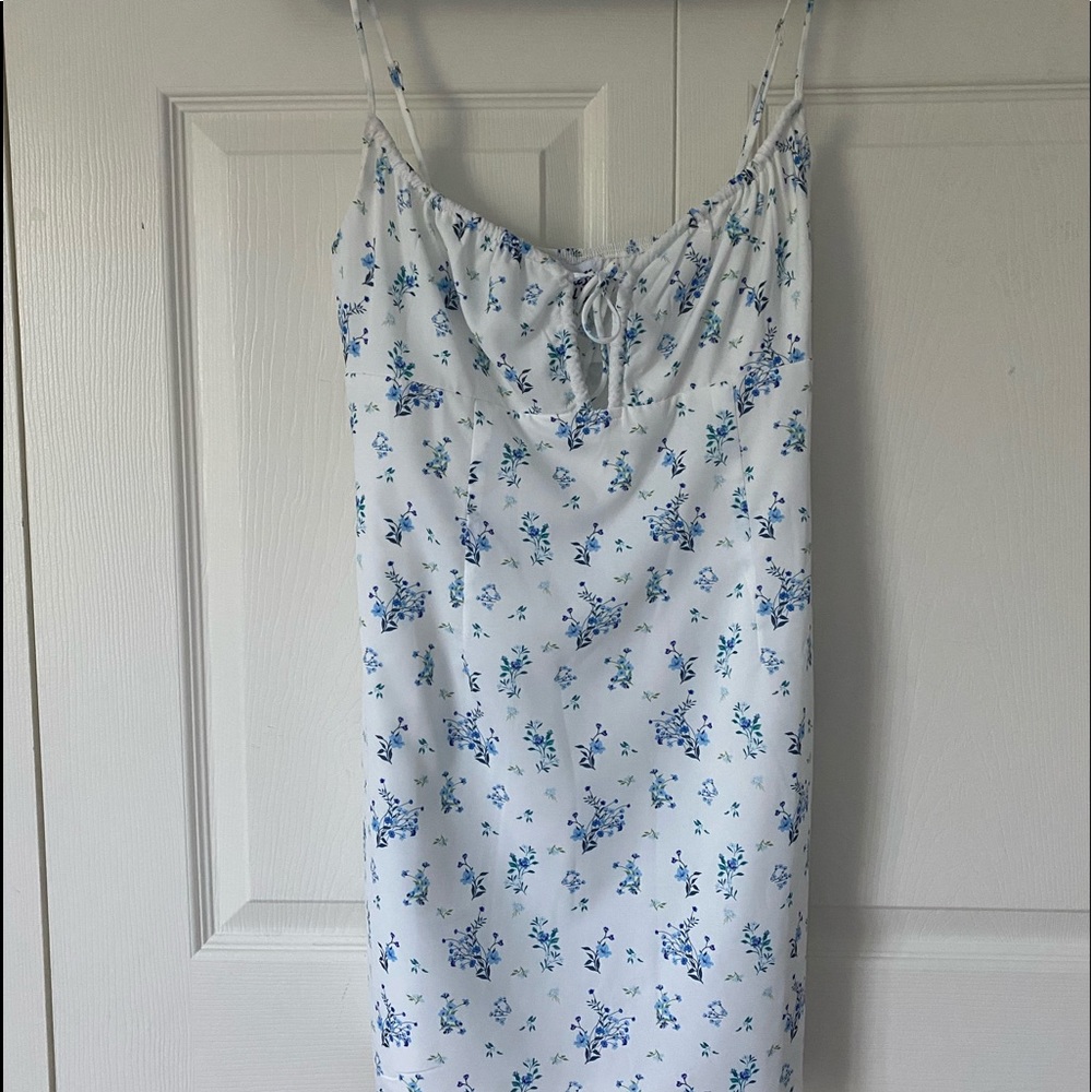 Princess Polly Floral Mini Dress (WORN ONCE)